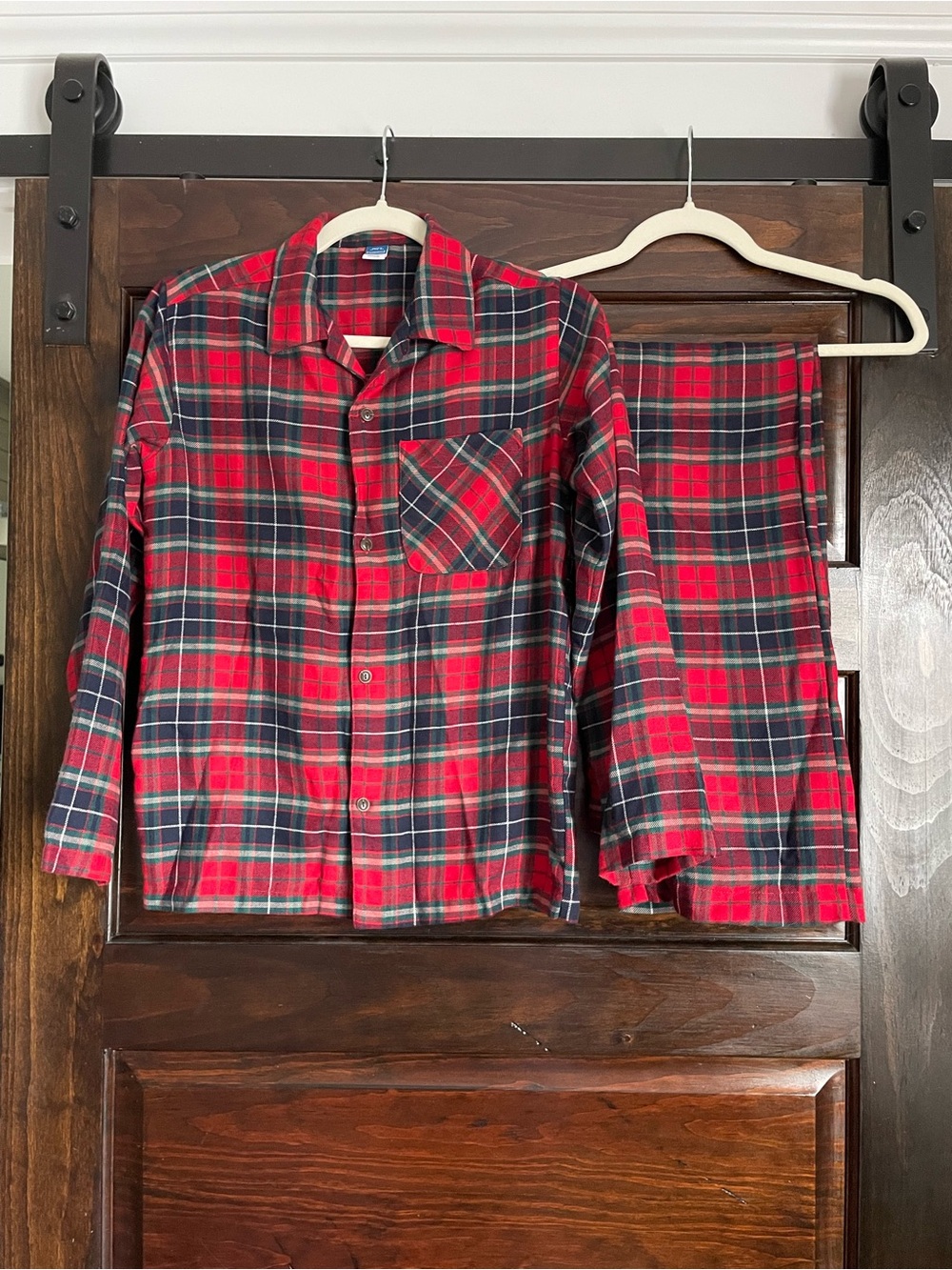 Old Navy Plaid Pajama Set